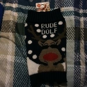 Holiday Sweater for small dog